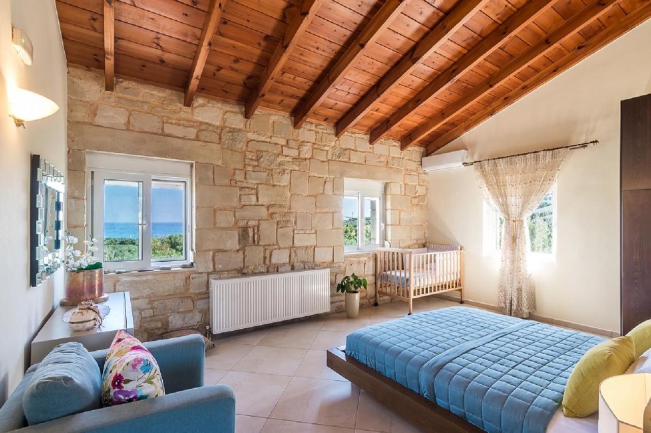 Villa Chara Chania Agia Marina Esterno foto