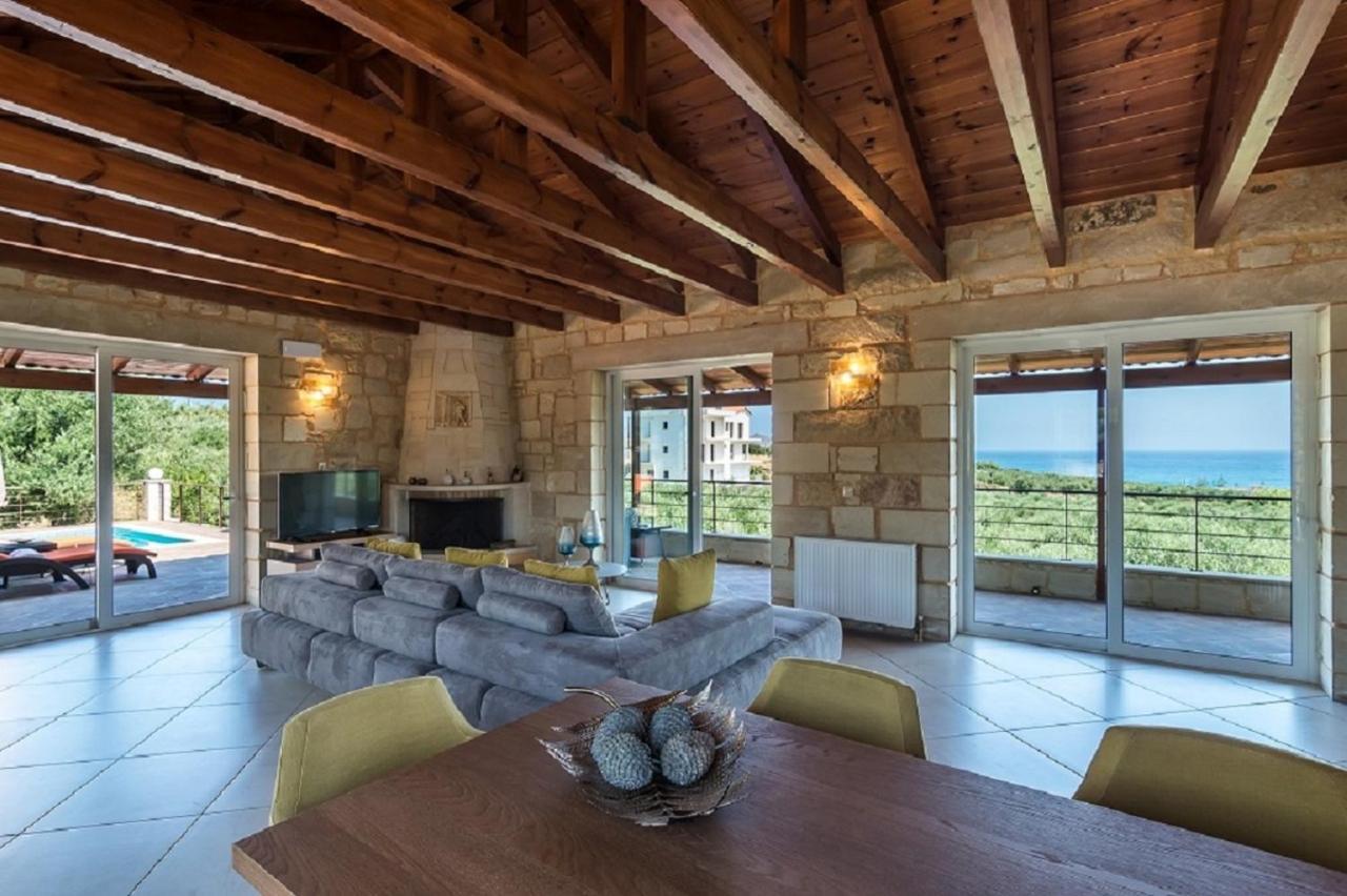 Villa Chara Chania Agia Marina Esterno foto