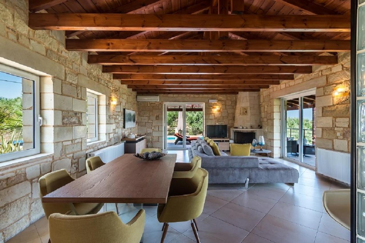 Villa Chara Chania Agia Marina Esterno foto