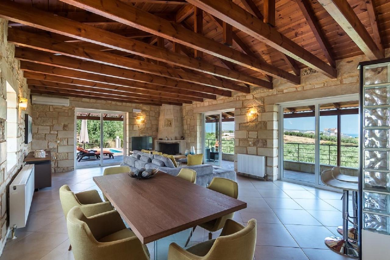 Villa Chara Chania Agia Marina Esterno foto