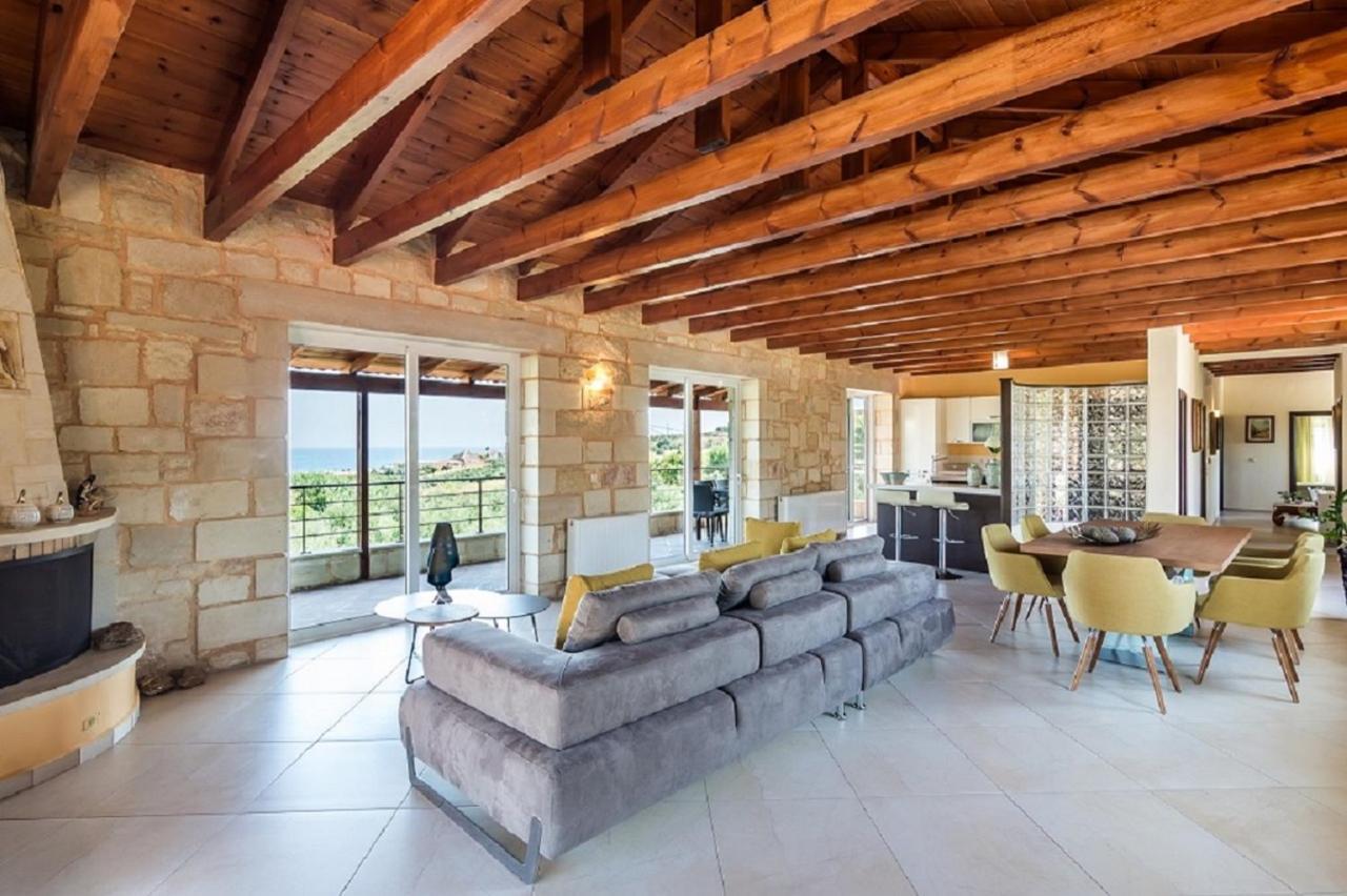 Villa Chara Chania Agia Marina Esterno foto