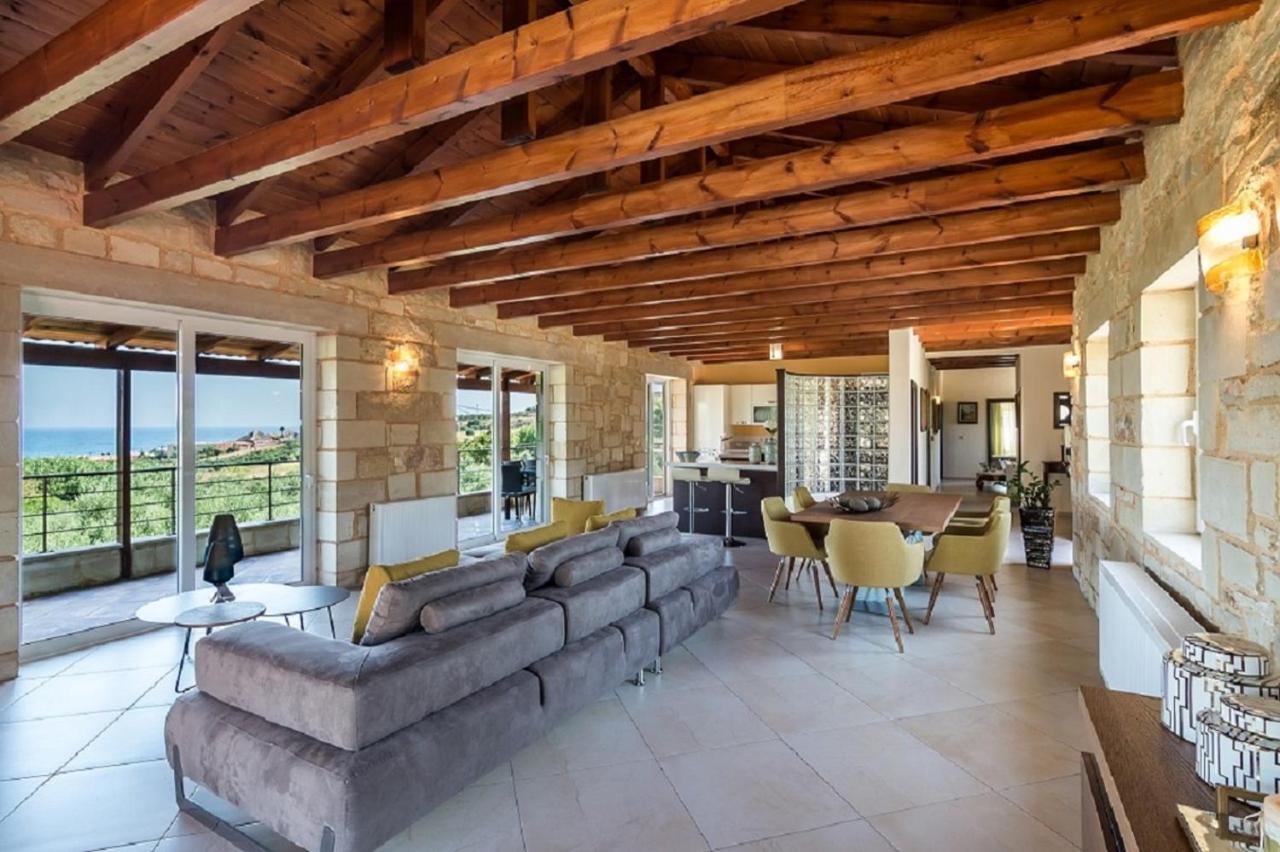 Villa Chara Chania Agia Marina Esterno foto