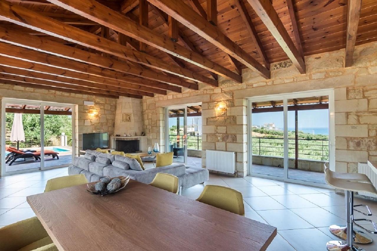Villa Chara Chania Agia Marina Esterno foto