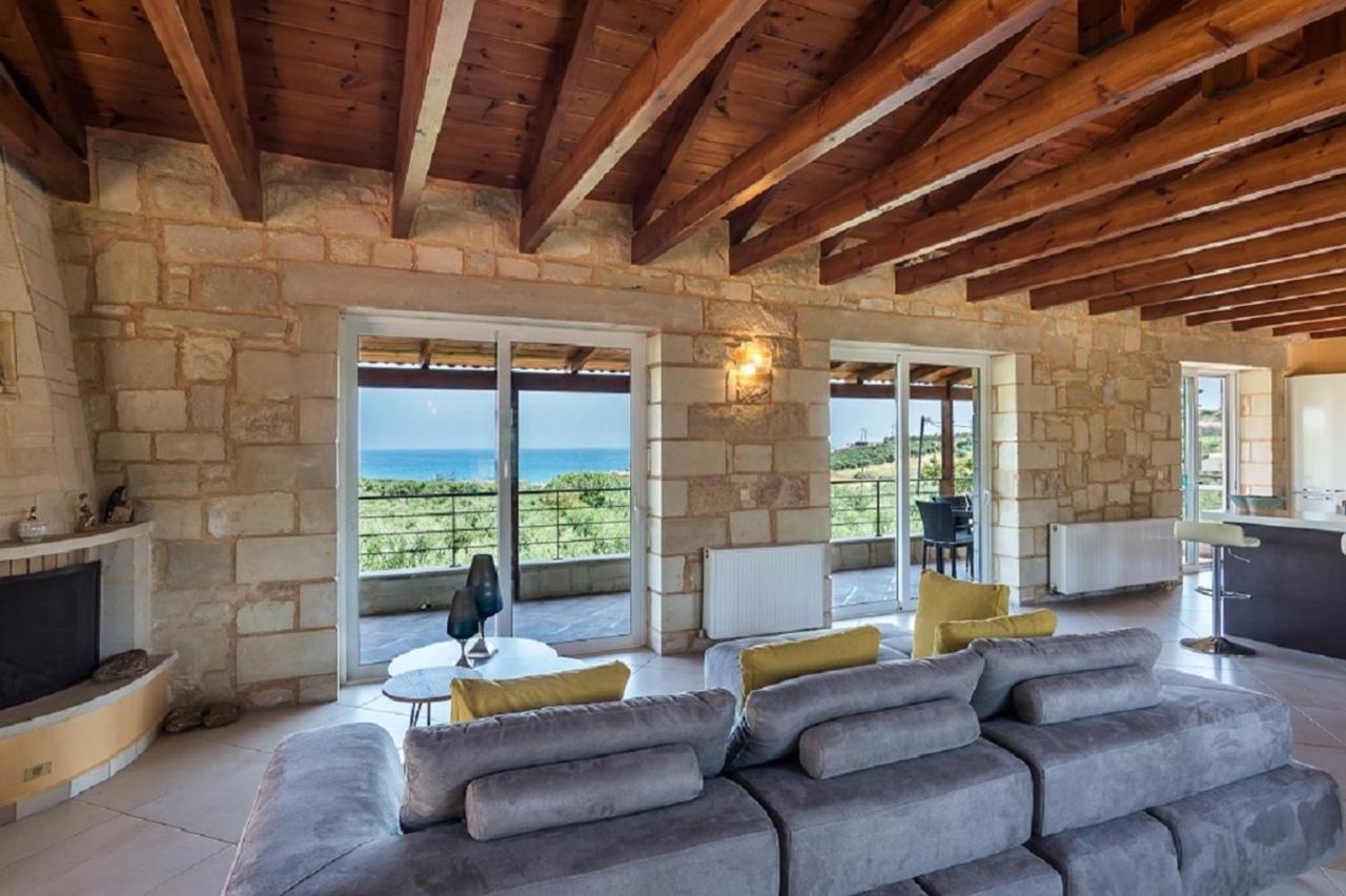 Villa Chara Chania Agia Marina Esterno foto