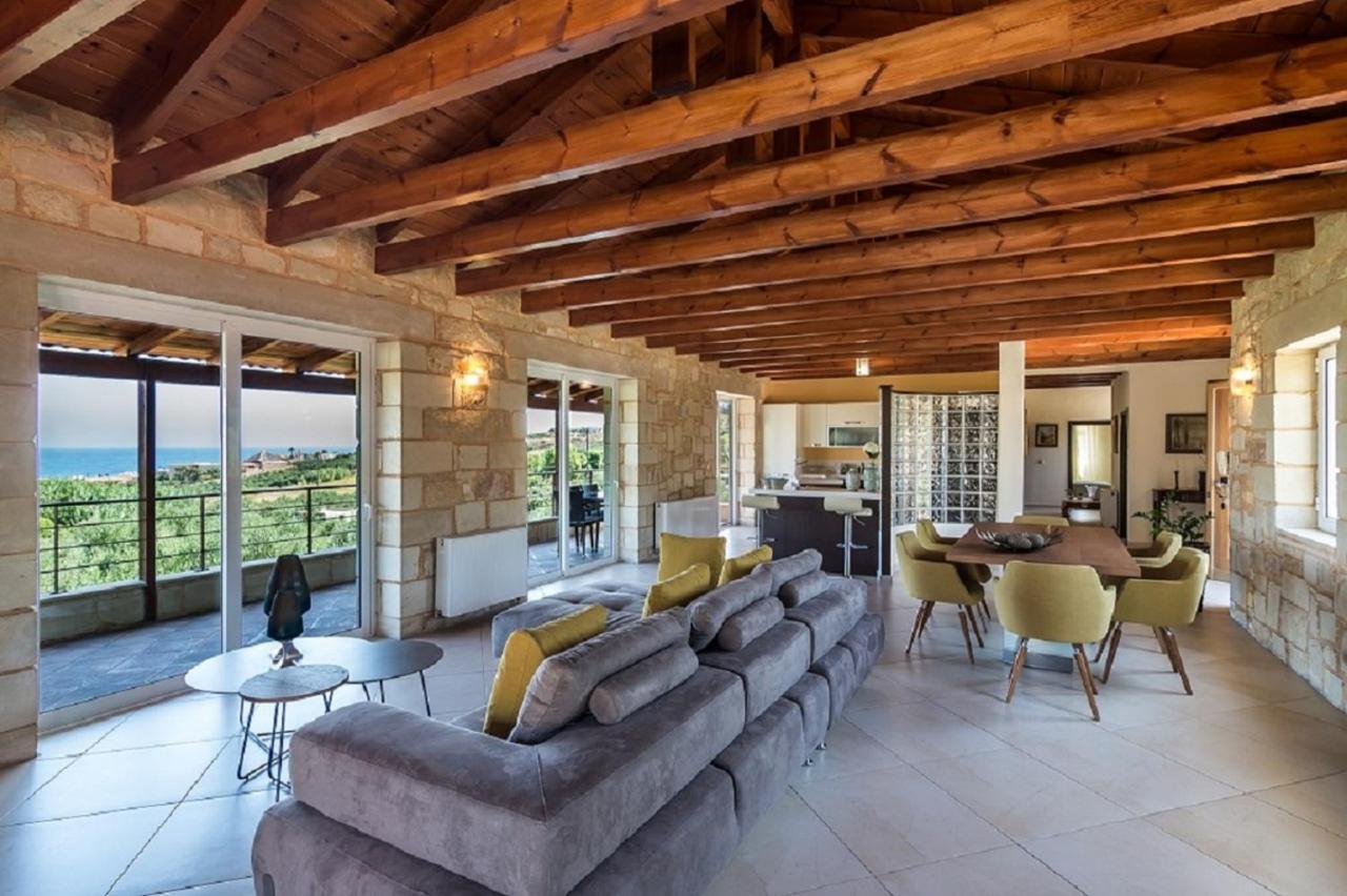 Villa Chara Chania Agia Marina Esterno foto