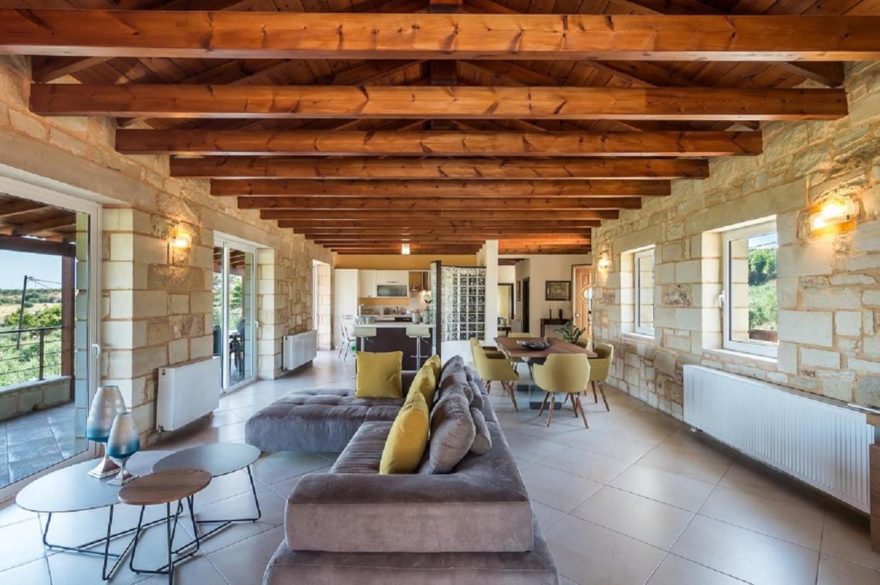 Villa Chara Chania Agia Marina Esterno foto